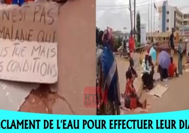Horreur ! Au Cameroun, des patients en attente de dialyse obligés de manifester devant l'HGY pour de l’eau nécessaire à leur traitement
