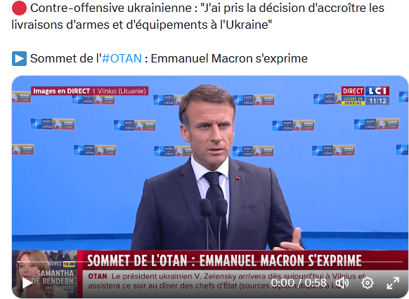 Initiative "lourde de conséquences…": Moscou menace après la promesse de missiles longue portée français à Kiev